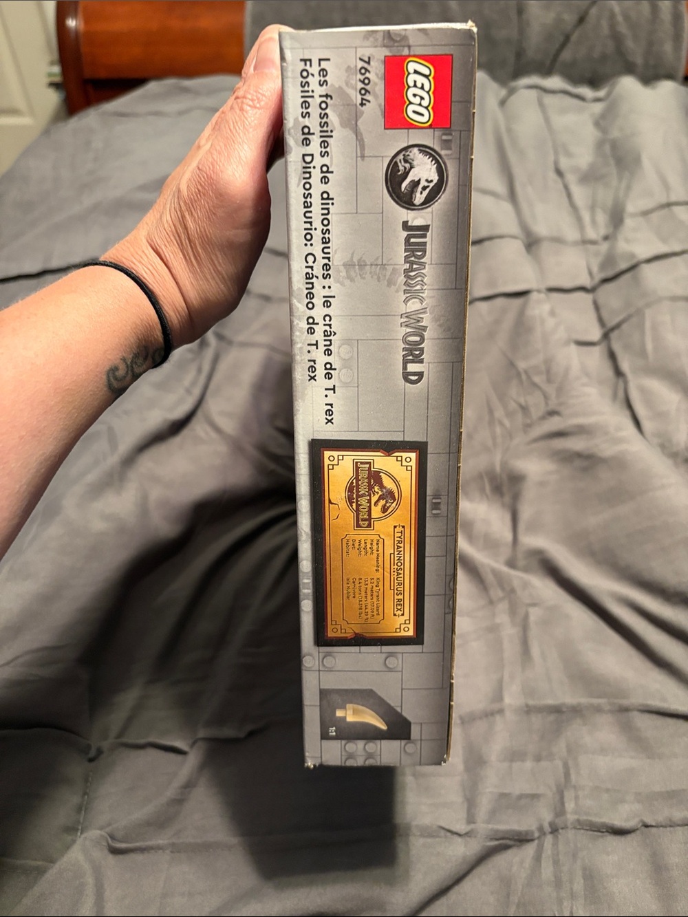 RETIRED Lego Jurassic World™ #76964 Dinosaur Fossils: T. rex Skull - NIB - Picture 3 of 6